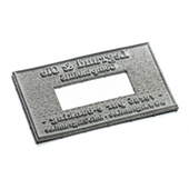 Plaque texte Printy 4850