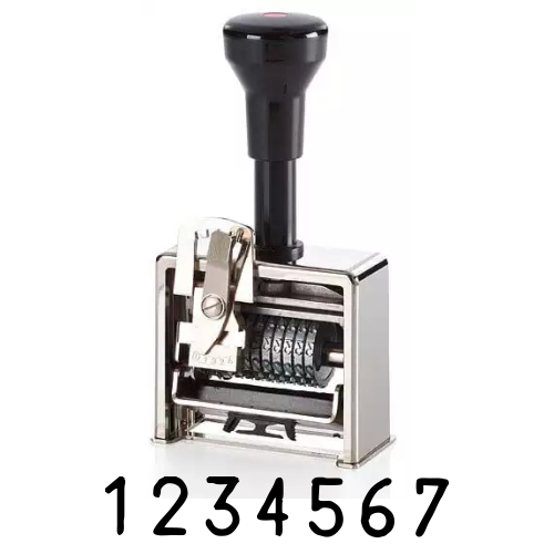 Folioteur REINER C1 7-chiffres 4.5mm Block