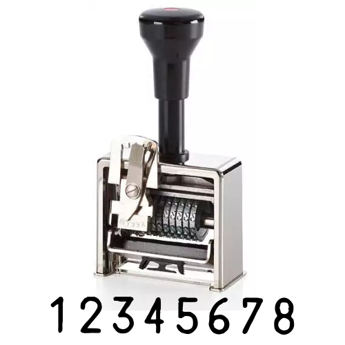 Folioteur REINER C1 8-chiffres 4.5mm Block